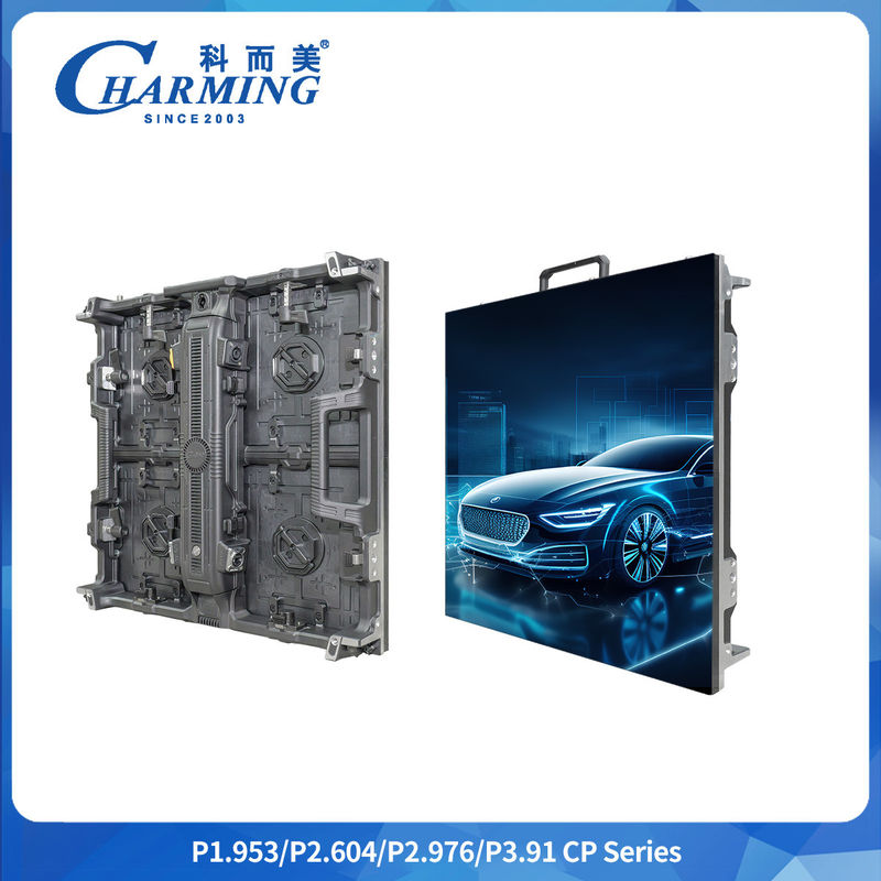 RGB สีเต็ม P2.6/2.98/3.91 CP Series Outdoor Lightweight 7KG LED Video Wall พร้อมสแตนเลสล็อคเร็ว