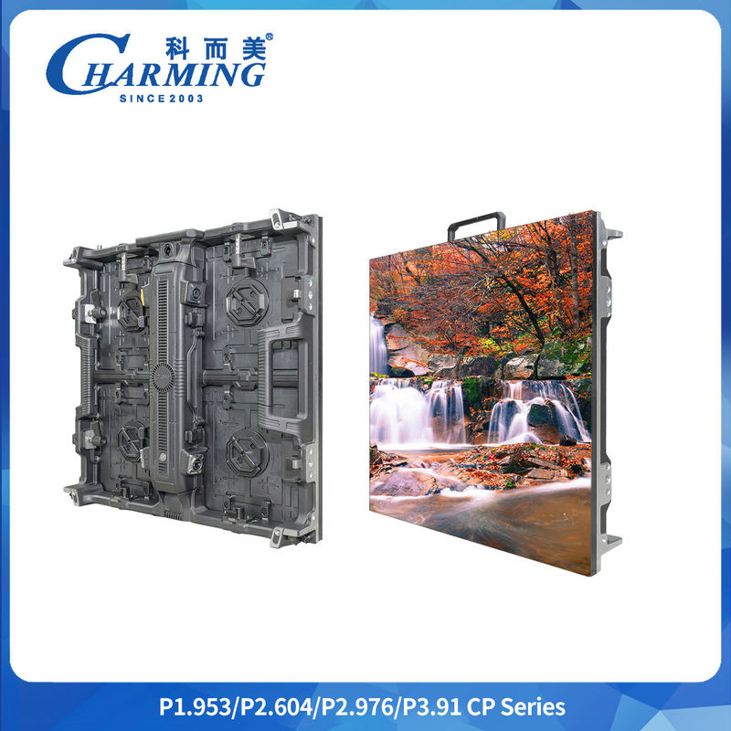 การเชื่อมต่อแบบเร็ว P2.6-3.91 CP Series Outdoor IP65 LED Video SMD1415 ผนังโดยไม่มีสายเชื่อมต่อ