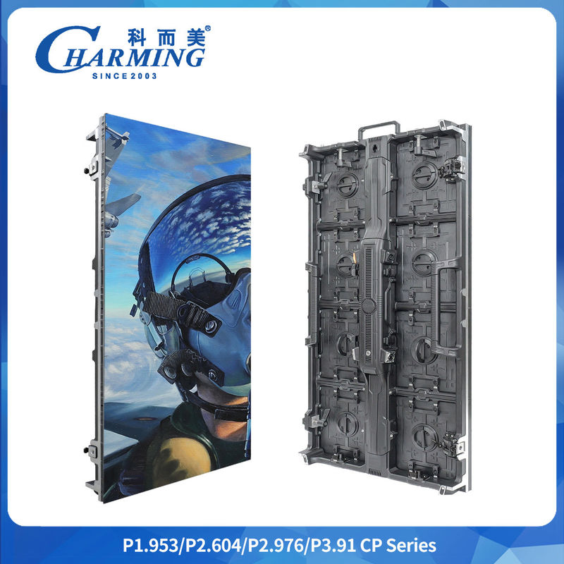 ซีรีส์ CP P3.91 Curved Regula หน้าจอยืดหยุ่น 8K HD LED 1/16 สแกน โฆษณากลางแจ้ง LED Video Wall การปรับรูปร่างพิเศษ