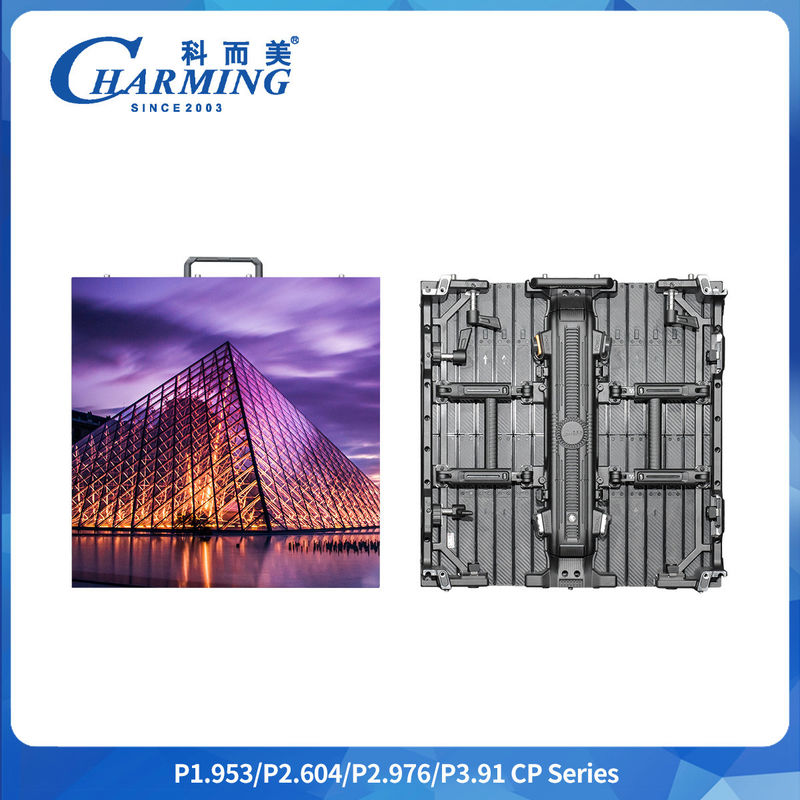 มุมมอง 140° นุ่มนวล P3.91 กันน้ํา ด้านนอก LED โฆษณาจอแสดงผลด้วย 7KG