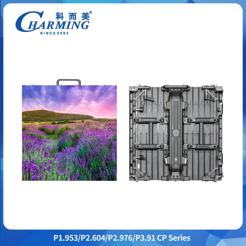 P2.6-3.91 การติดตั้งกรอบกีลสนับสนุน 500*500/1000*84mm รูปแบบใด ๆ IP65 SMD1921 หน้าจอเช่ากลางแจ้ง