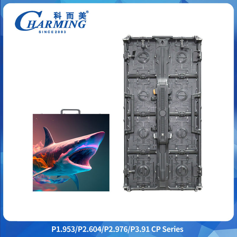 กล่องเหล็กอัลลูมิเนียม P2.6/2.98/3.91 ซีรีส์ CP กลางแจ้ง LED วิดีโอผนัง