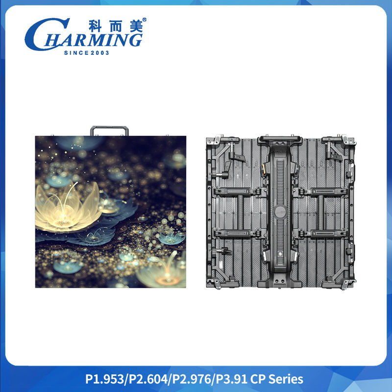 รูปแบบที่เปลี่ยนแปลง P2.6/2.98/3.91 CP ซีรีส 14-16 บิต LED Indoor Video Wall พร้อมพอร์ตเครือข่ายสํารองคู่