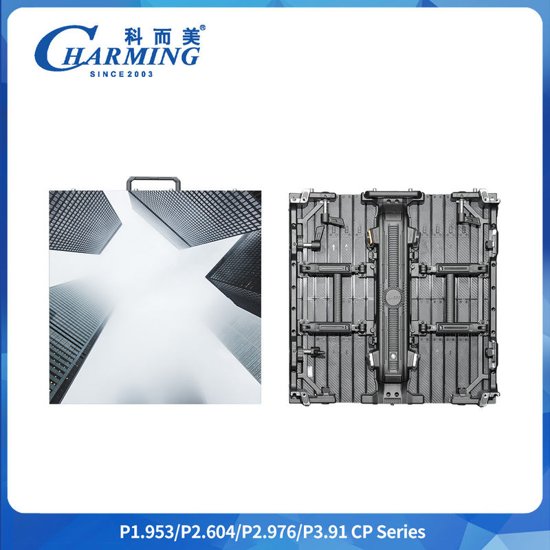 แบบสแกน SMD1515 10%~65%RH P2.6/2.98/3.91 ซีรีส์ CP ด้านใน LED วิดีโอวอล์ด ด้วยการคลิกหนึ่ง Rotation Disassembly Safety Buckle