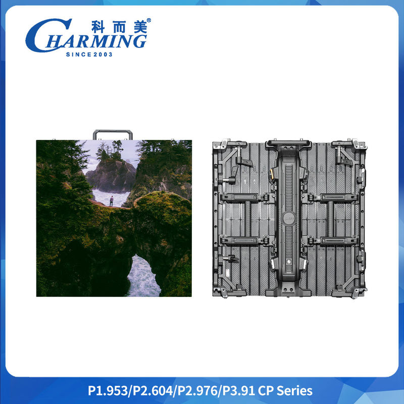 ขนาดตู้ 500x500/500x1000mm P2.6/2.98/3.91 ซีรีส์ CP ห้องใน LED วิดีโอวอล์ด
