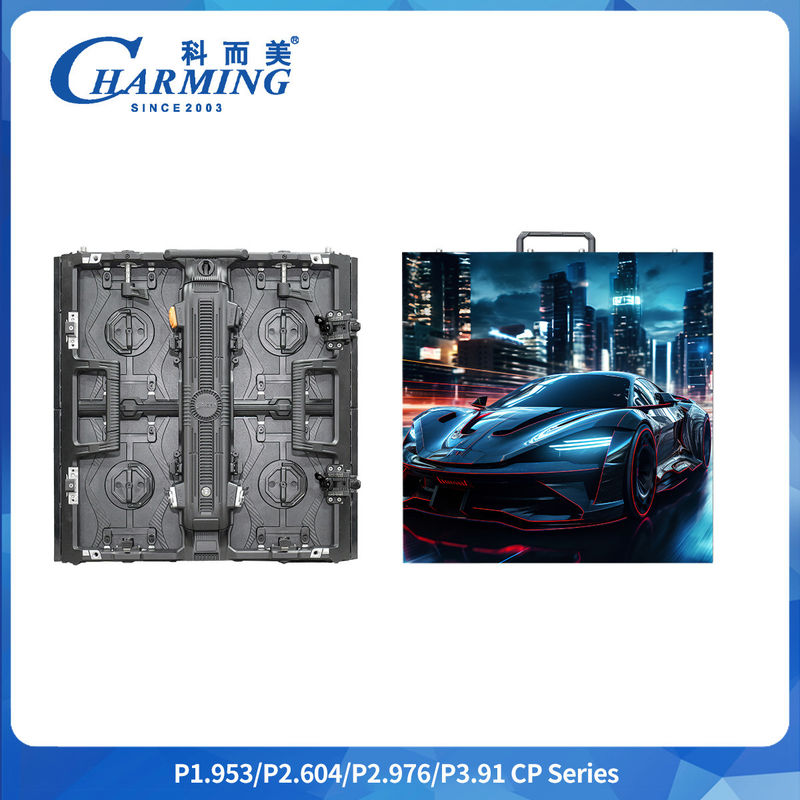 P2.6 P2.98 Led Screen Display Video Wall Led Rental Screen Pixel Pitch 3.91mm Indoor Hd Rental Led สกรีนโค้งและยืดหยุ่น