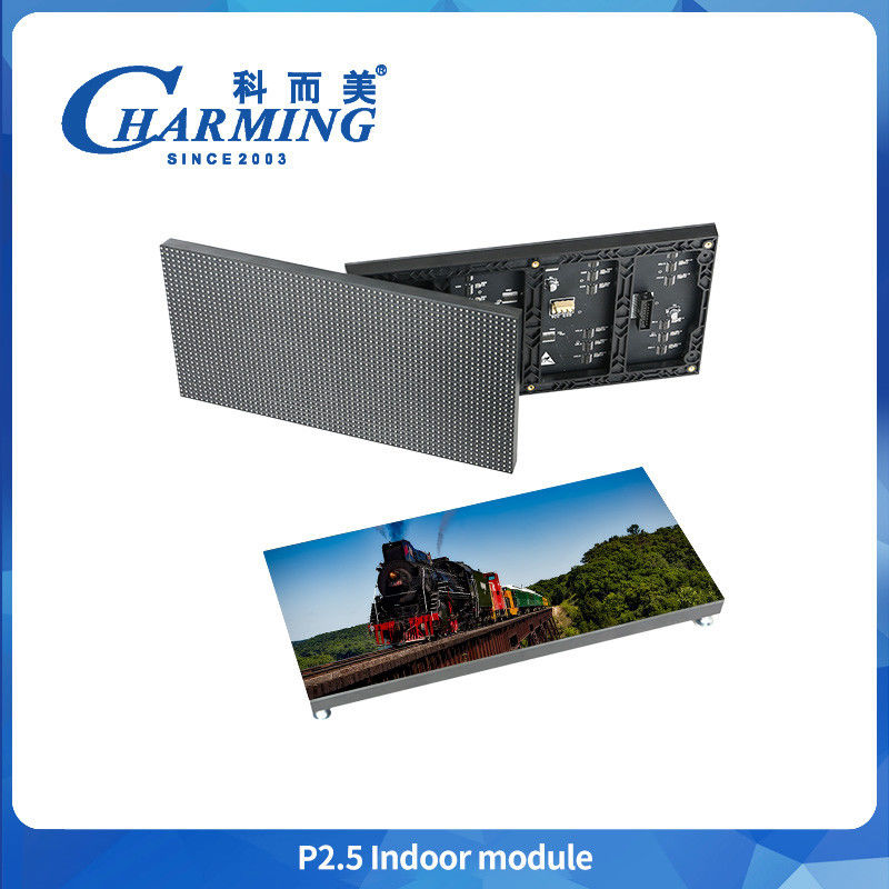 การประดิษฐ์ใหม่ P2.5 วิดีโอ 320x160 มิลลิเมตร ด้านใน LED Display ด้านใน LED แผ่นจอโฆษณาที่มีผลงานสูง