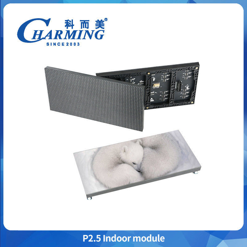 P2.5 4k 320x160mm แสงฉายฉากใหม่ แผ่นเบื้องหลัง ดิจิตอลในห้อง LED โมดูลจอ