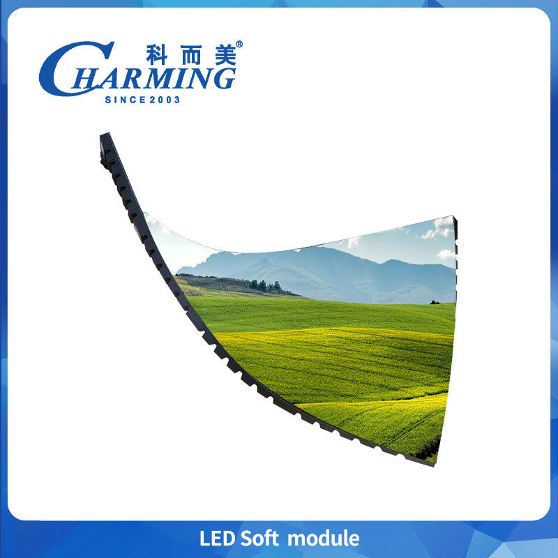 P1.86/P2/2.5/P3/P4 Led Soft Module Display Screen Panel กันน้ํา IP40 ประหยัดพลังงาน