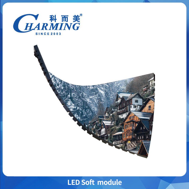 P1.86/P2/2.5/P3Led Soft Module display screen,soft screen indoor IP40 240*120MM/320*160MM สีแดง