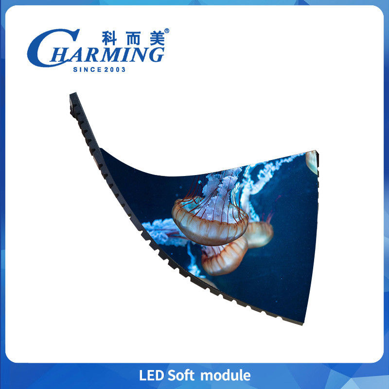 LED Soft Module การติดตั้งง่ายและมีประสิทธิภาพ มากกว่า 130 ปริญญาสิทธิ์ โมดูลความยืดหยุ่น จัดแสดงภาพ การออกแบบขนาดมาตรฐาน
