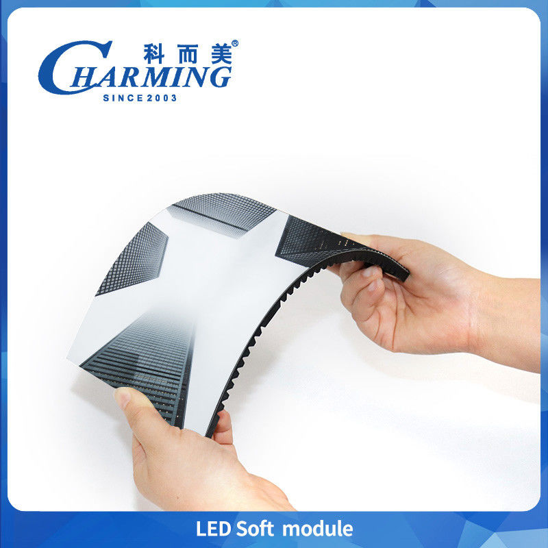 ผลิตภัณฑ์ยอดนิยม P1.86/P2/P2.5/P3.076 ภายใน LED โมดูลอ่อน 220v 4k LED จอแสดงภาพยืดหยุ่นสําหรับบาร์ / งานแต่ง