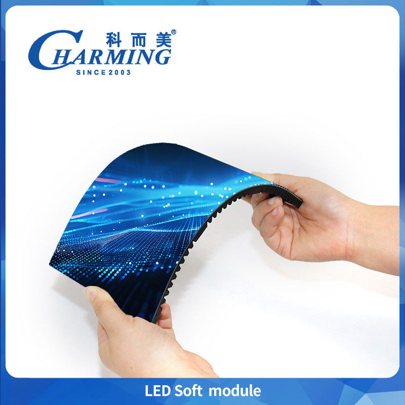 โมดูล Soft Led Indoor RGB P3 P3.076 P4 ความแตกต่างสูง การผสมผสานแบบไร้รอยสําหรับจอสไพร่