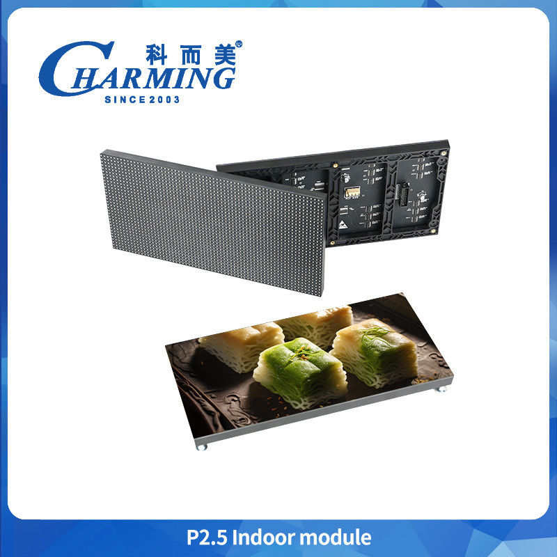 P2.5 Led Module Screen Indoor 320*160mm IP50 ผลงานสูง ประกาศนียบัตรภายใน สนามกีฬา