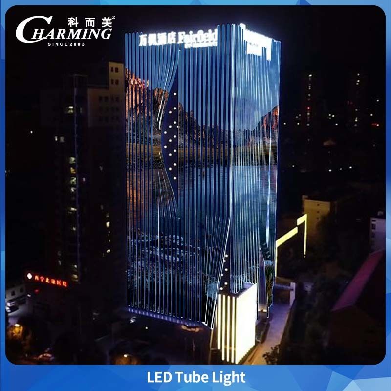PC ครอบ SMD5050 IP65 หลอดไฟ LED สำหรับโฆษณาอาคารขนาดใหญ่ภายนอกอาคาร