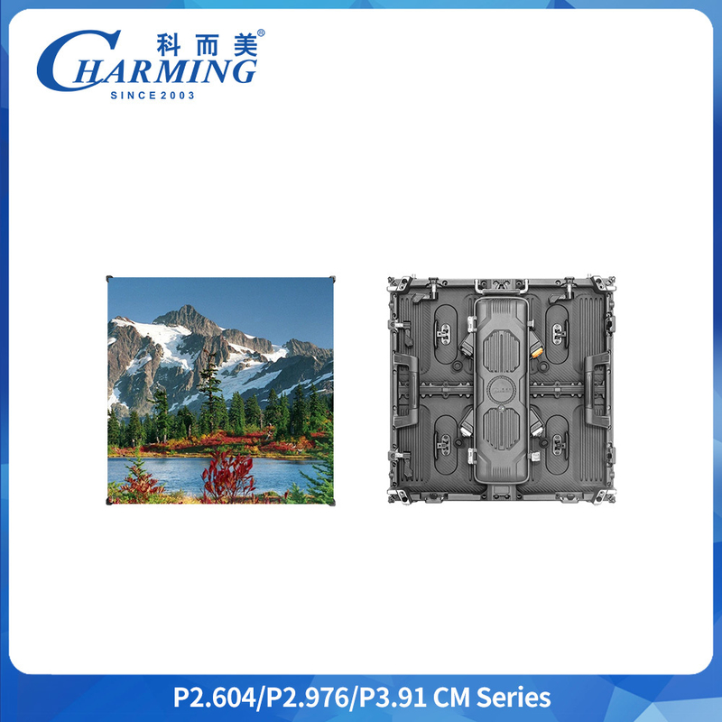 จอแสดงผล LED กันน้ำกลางแจ้ง P3.91 IP65 ขนาด 500x1000MM หน้าจอเช่า