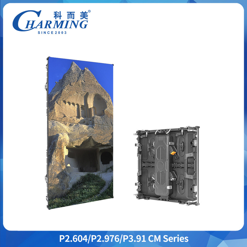 จอเช่ากลางแจ้ง CM Series P3.91 อัตรารีเฟรช 8K IP65 ขนาด 500ม.*1000ม. บางพิเศษ 79มม. ประหยัดพลังงาน งานอีเว้นท์ ปาร์ตี้ โชว์