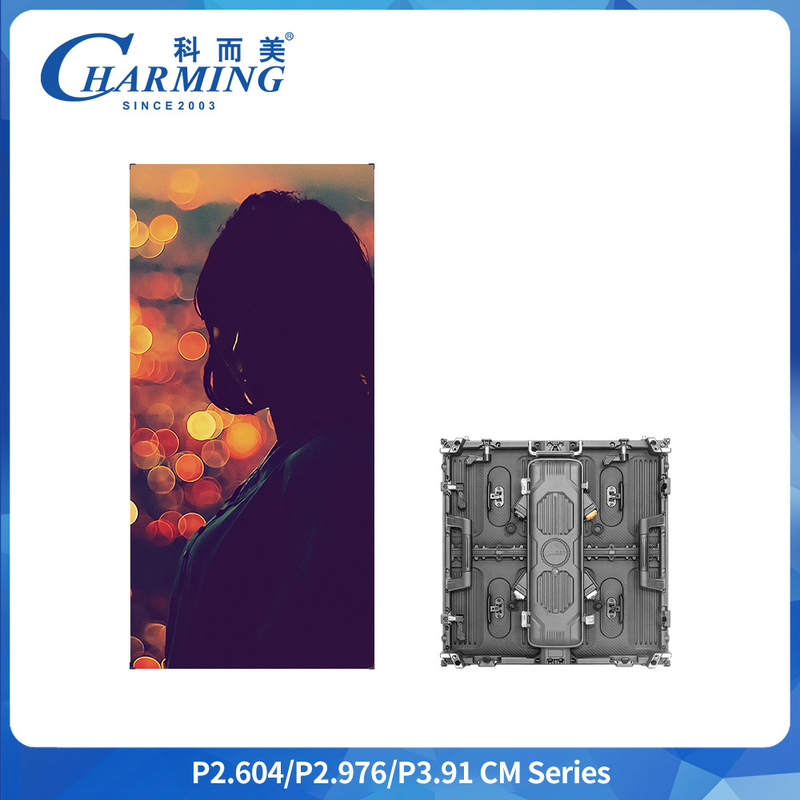 P3.91 หน้าจอ LED ให้เช่ากลางแจ้ง 500x500mm IP65 4500CD/m2