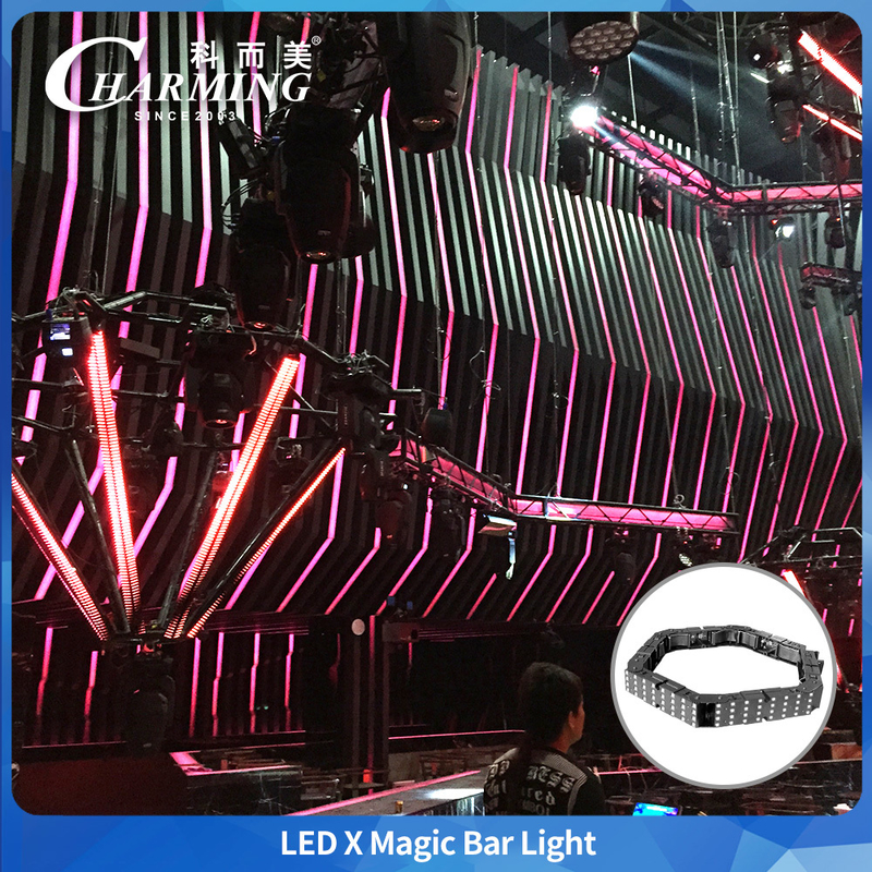 ไฟ LED X MAGIC BAR กำลังไฟสูงสุด 2W RGB พลังงานต่ำ เหมาะสำหรับสถานที่พักผ่อนและความบันเทิง