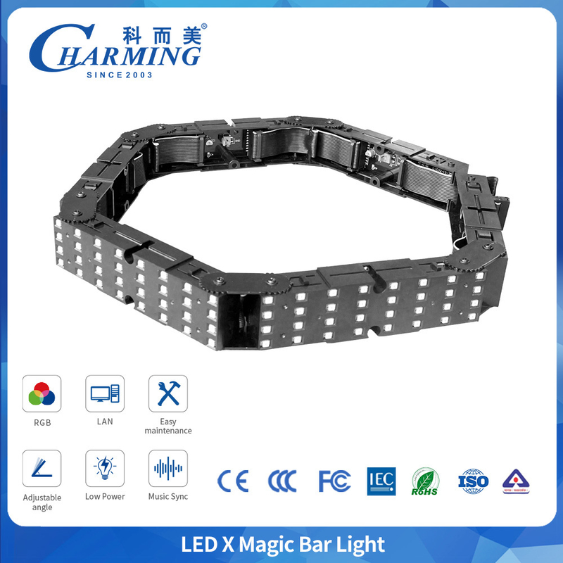 SMD3838 PC Cover ไฟ RGB แบบแยกส่วน Magic Bar Light สำหรับตกแต่งล็อบบี้โรงแรม