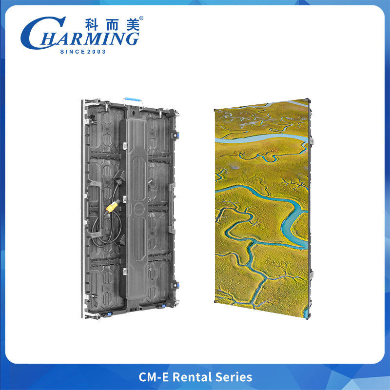 จอแสดงผล LED เช่าปรับโค้ง P2.9/P3.91 ≥3500 CD/㎡ ความสว่าง สำหรับงานคอนเสิร์ต งานอีเว้นท์ และปาร์ตี้