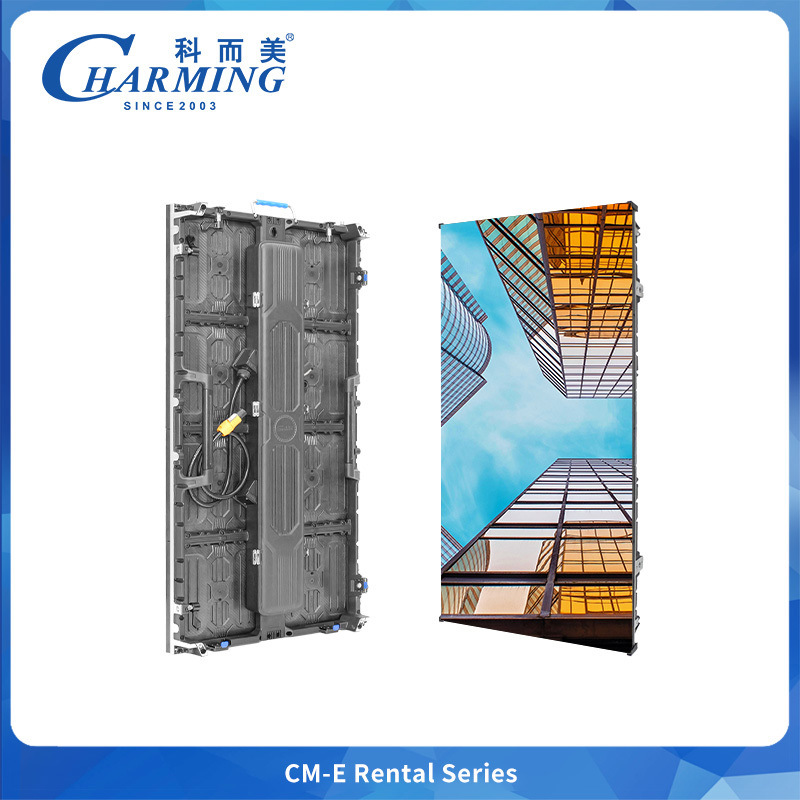 Charming Outdoor P3.91 CM-EE ซีรี่ส์หน้าจอแสดงผล LED สีกันน้ำแบบเต็มรูปแบบได้รับการออกแบบ 500 * 1,000