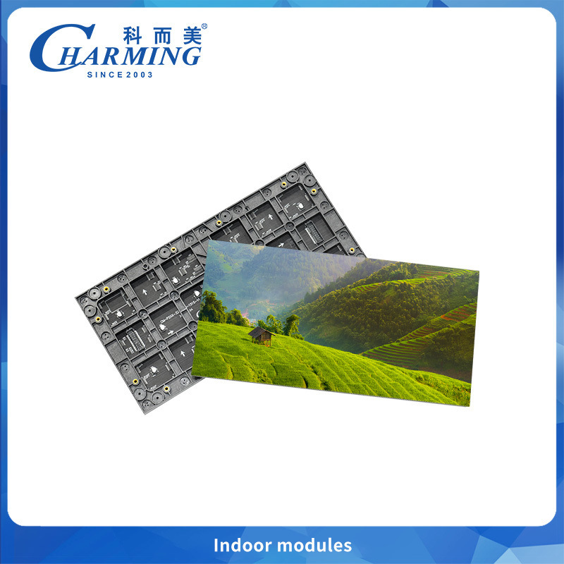 แผงวิดีโอวอลล์ LED 800CD ความละเอียด Full HD 3840p จอ LED ในร่ม SMD 2020 มาตรฐาน P2 P2.5 P3 P4 โมดูล LED โฆษณาในร่ม