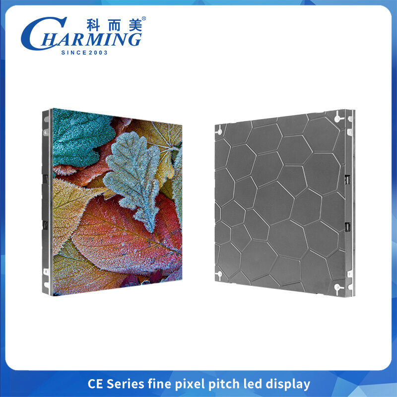 จอแสดงผล LED ในร่มขนาดเล็กพร้อมตู้อะลูมิเนียมอัลลอยด์น้ำหนักเบาและติดตั้งง่ายสำหรับจอแสดงผล Ultra HD