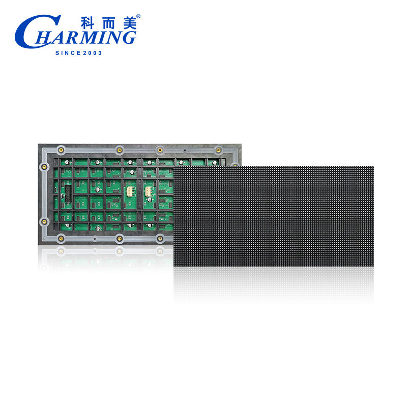 Charming P3.076 Full Color Outdoor LED Module IP65 Waterproof 5500CD Brightness 2-Year Warranty