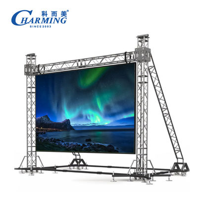 SMD1921 หน้าจอแสดงผล LED เช่ากลางแจ้ง Multiscene 3840HZ P3.91
