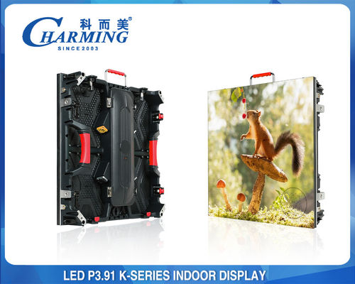 โรงอุปรากรในร่มและห้องบอลรูม P3.91 จอแสดงผล LED ผนังวิดีโอ 3840Hz อัตราการรีเฟรชสูง