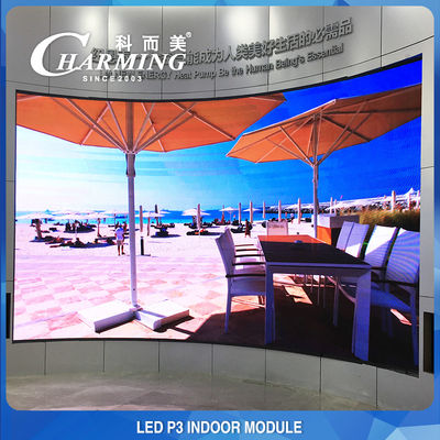 รีเฟรชสูง 3840Hz P3 โมดูลวิดีโอ LED ภายในอาคาร SMD 2020