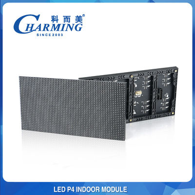 โมดูลจอแสดงผล LED ภายในอาคาร P4 แบบคงที่ 64x32 SMD2020
