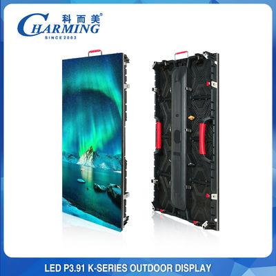Ultrathin SMD2121 ป้ายโฆษณา LED กลางแจ้ง, เช่าจอ LED คอนเสิร์ต P2.6 4K