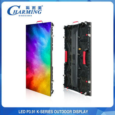 กำแพงวิดีโอ LED หลายฉาก 256x128, จอ LED P3.91 สำหรับเช่าเวที