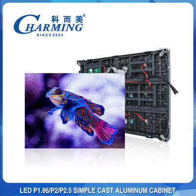 256x192 หน้าจอแสดงผล LED คงที่ในร่ม Anti Collision Multiscene