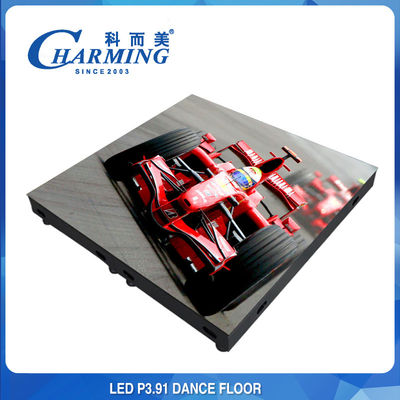SMD1921 ฟลอร์เต้นรำ LED RGB กลางแจ้งอเนกประสงค์ P3.91 แบบโต้ตอบ