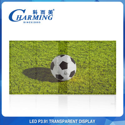 256x64 16 บิต แผงไฟ LED แบบโปร่งใส ใช้งานได้อเนกประสงค์
