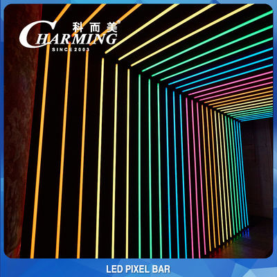 หลอดไฟ LED กลางแจ้ง 64 พิกเซลควบคุมแยกกัน IP65 สำหรับเช่า