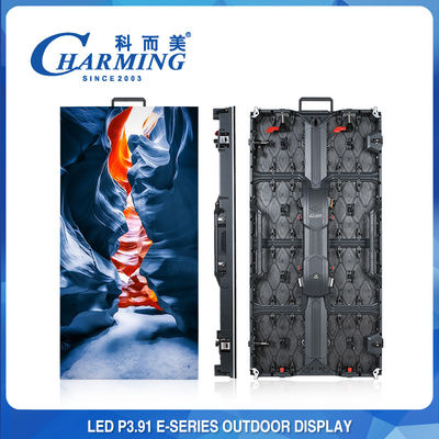 256x128 หน้าจอ LED ให้เช่าเวทีที่ทนทาน, เช่าป้ายโฆษณา LED อลูมิเนียม