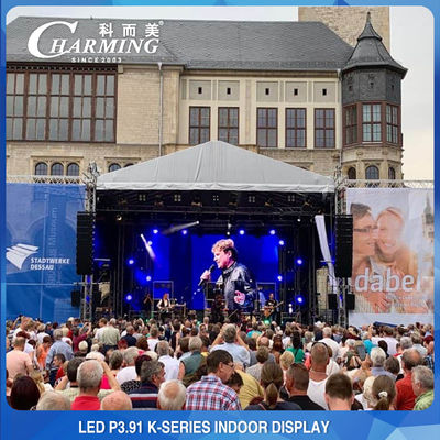 IP42 200W Wall Video Display, Anti Collision LED Screen Video Wall