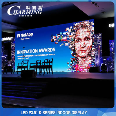 P3.91 หน้าจอแสดงผล LED ให้เช่าจริง วัสดุอลูมิเนียมอัลลอยด์