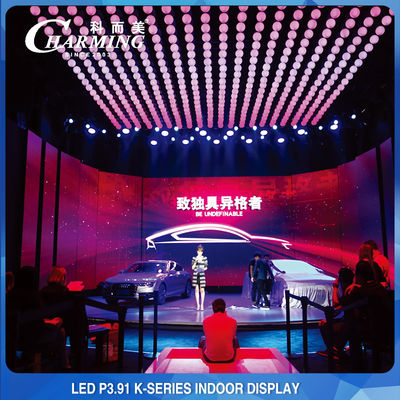 CE 500x1000mm เช่าจอแสดงผล LED 3840hz P3.91 256x128 ให้เช่า