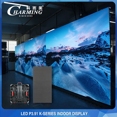 แผงผนังวิดีโอ LED ป้องกันการชนกันในร่ม 256x128 อเนกประสงค์