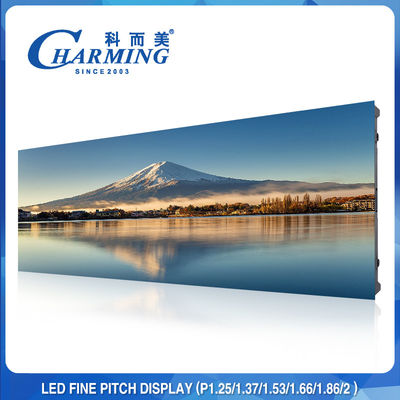 หน้าจอแสดงผล LED Fine Pitch ในอาคาร P1.53 P1.86 P2 สำหรับศูนย์การค้า