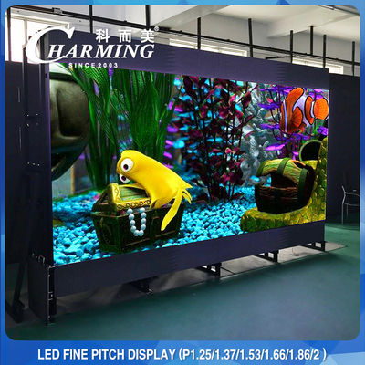 Anti Collision SDK Fine Pitch LED, กำแพงวิดีโอ LED ความละเอียดสูง 16 บิต
