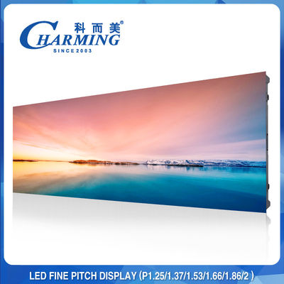Adversting จอแสดงผล LED คงที่ในร่ม P1.2 P1.5 P1.8 P2 P2.5 หน้าจอ LED ผนังวิดีโอ