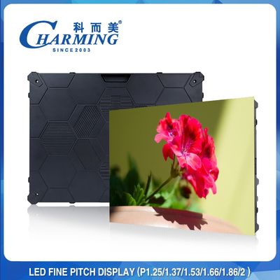 ในร่มคงที่ P1.86 P2.5 P2 หน้าจอแสดงผล LED ป้องกันการชนกันในทางปฏิบัติ