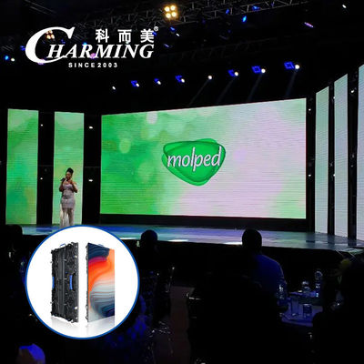 เช่างานในร่ม 3.91 มม. K Series LED Video Wall Screen 200W 3840Hz