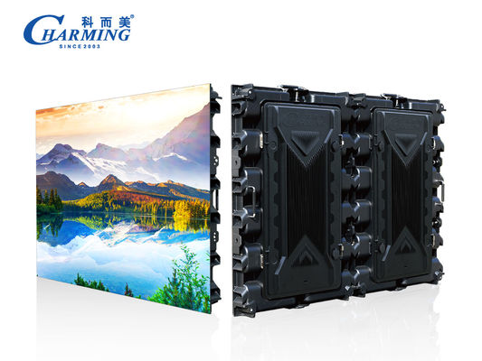 โฆษณาจอแสดงผล LED ผนังวิดีโอกลางแจ้งขนาดใหญ่ P5mm